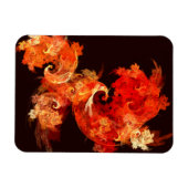 Flexible Feux de danse Magnet Art Abstrait Premium (Horizontal)