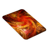 Flexible Firestorm Nova Abstrait Art Premium Magnet (Côté Droit)