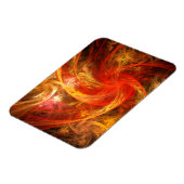 Flexible Firestorm Nova Abstrait Art Premium Magnet (Côté Gauche)