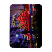 Flexible Flamant rose Las Vegas Hotel #1 Magnet (Vertical)