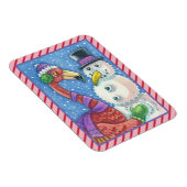 Flexible Flamant rose ROSE CHRISTMAS CHRISTMAS MAGNET Recta (Côté Droit)