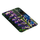 Flexible Fleurs violettes Magnet photo (Côté Droit)