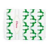 Flexible Flexi Magnet Doggennamen (Horizontal)