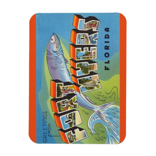 Flexible Floride, Fort Myers Magnet (Vertical)