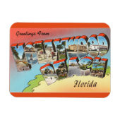 Flexible Floride, Hollywood Beach Magnet (Horizontal)