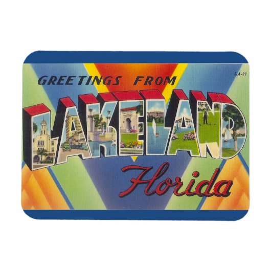 Flexible Floride, Lakeland Magnet (Horizontal)