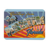 Flexible Floride, Saint-Pétersbourg Magnet (Horizontal)
