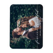 Flexible Forever Thankor | Magnet photo Mariage Merci (Vertical)