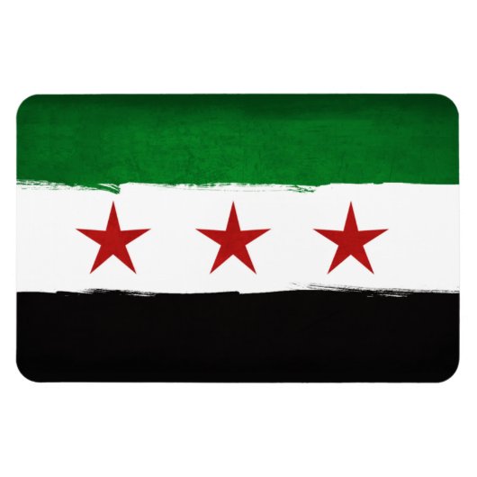 Flexible Free Syria Magnet (Horizontal)