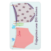 Flexible Fridgepickers Funny Premium Flexi Magnet (Vertical)