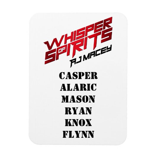 Flexible FSID Agents Character Magnet (Vertical)