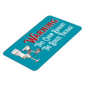 Flexible Funny Blue Booze Cabine Porte Croisière Magnet nav (Côté Gauche)