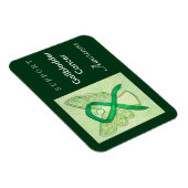 Flexible Galvadre Cancer Sensibilisation Ruban Angel Magnet (Côté Droit)