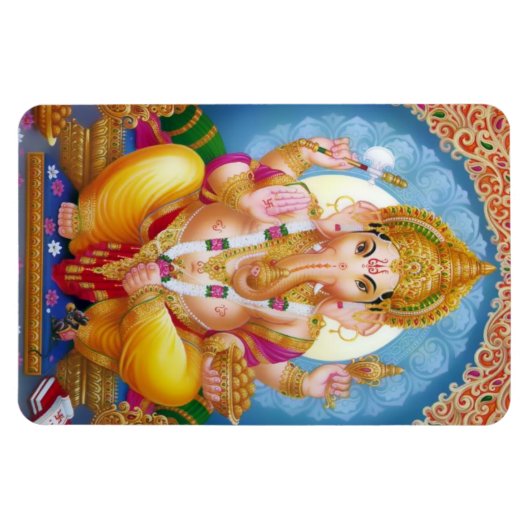 Flexible Ganesh Magnet - Version 4 (Horizontal)