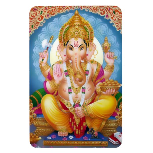 Flexible Ganesh Magnet - Version 4 (Vertical)