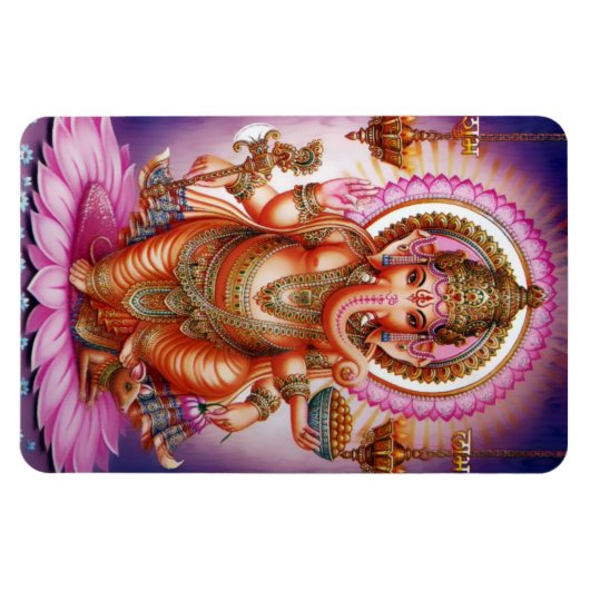 Flexible Ganesha Magnet - Version 7 (Horizontal)