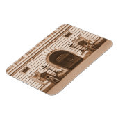 Flexible Gardes du Palais de Buckingham - Londres Magnet (Côté Gauche)