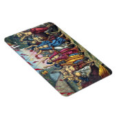 Flexible Gaur Nitai Harinama Sankirtana Magnet (Côté Droit)