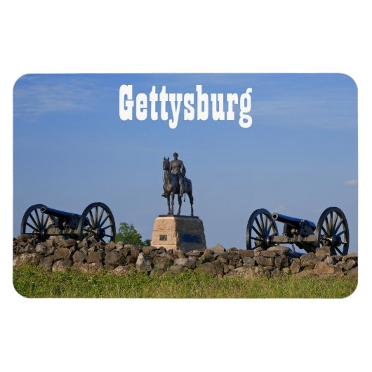 Flexible General Meade at Gettysburg Premium Magnet (Horizontal)
