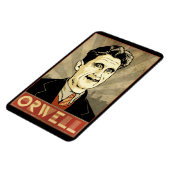 Flexible George Orwell Premium Magnet (Côté Gauche)