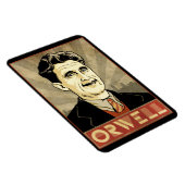 Flexible George Orwell Premium Magnet (Côté Droit)