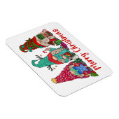 Flexible Gnomes Trio Magnet (Côté Droit)