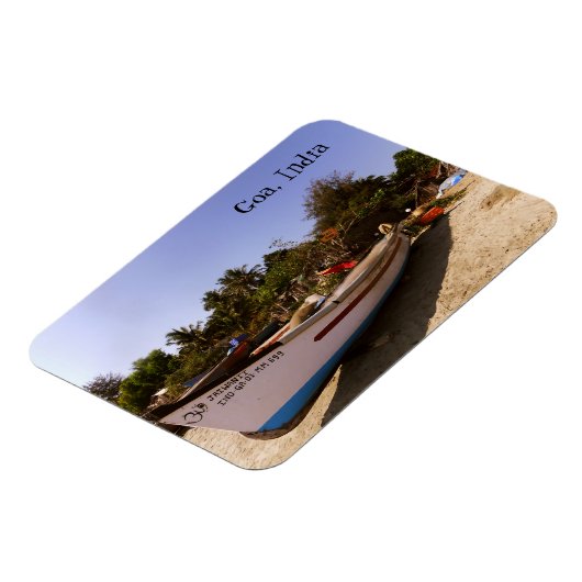 Flexible Goa Travel Magnet (Côté Gauche)