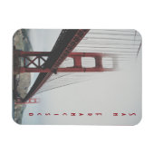 Flexible Golden Gate Bridge, San Francisco, CA Magnet (Horizontal)