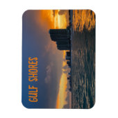 Flexible Golfe Shores Beach Magnet (Vertical)