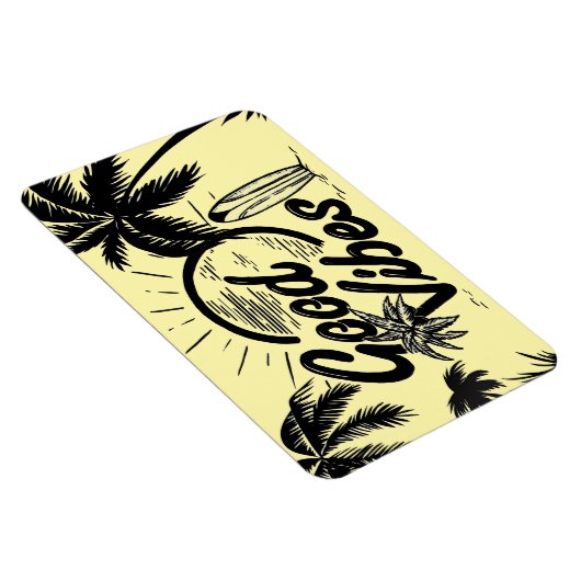 Flexible "Good Vibes" Magnet (Côté Droit)