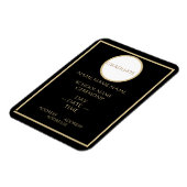 FLEXIBLE GRADUATION INSERT INVITE MAGNET (Côté Gauche)