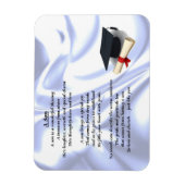 Flexible Graduation - Son poème Magnet (Vertical)