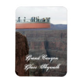 Flexible Grand Canyon Verre Skywalk Magnet (Vertical)