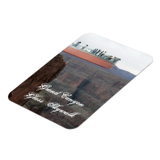 Flexible Grand Canyon Verre Skywalk Magnet (Côté Gauche)