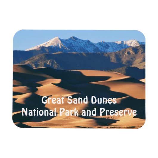 Flexible Great Sand Dunes NP au Sunset Magnet (Horizontal)