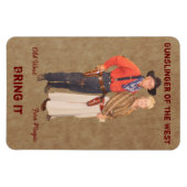 Flexible Gunslinger Couple Magnet (Horizontal)