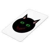 Flexible Halloween Black Cat Magnet (Côté Gauche)