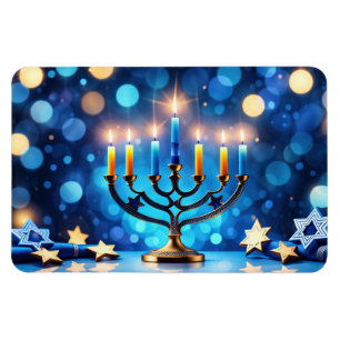 Flexible Hanoukka Holiday Magnet