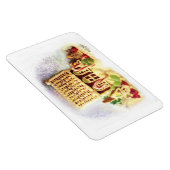 Flexible Happy Holidays Gingerbread House Premium Magnet (Côté Droit)
