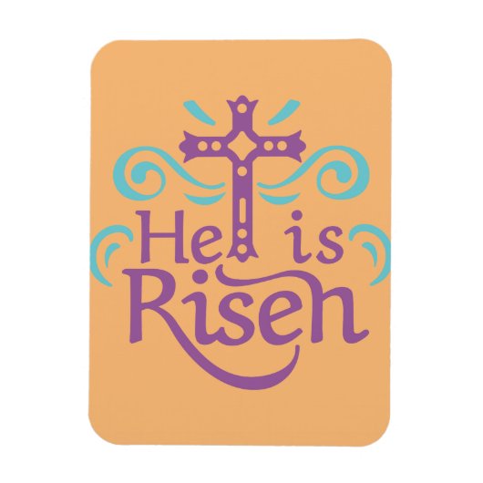 Flexible He Is Risen Magnet (Vertical)