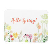 Flexible Hello Spring Magnet (Horizontal)