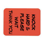 FLEXIBLE HELPFUL MAGNET NOTES FRONT DOOR (Horizontal)