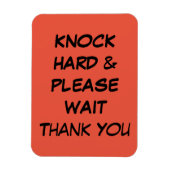 FLEXIBLE HELPFUL MAGNET NOTES FRONT DOOR (Vertical)