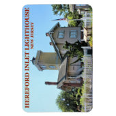 Flexible Hereford Inlet Lighthouse, New Jersey Flexi Magnet (Vertical)