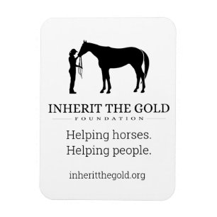 Flexible Hériter le logo Gold Foundation Magnet