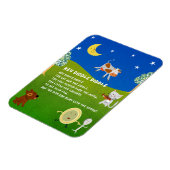 Flexible Hey Diddle Diddle Nursery Rhyme Magnet (Côté Gauche)