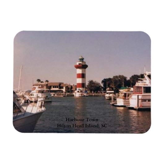 Flexible Hilton Head Island Photo Magnet (Horizontal)