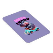 Flexible Hippo Lucky Magnet (Côté Droit)