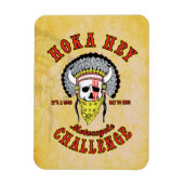 Flexible Hoka Hey Challenge Magnet (Vertical)