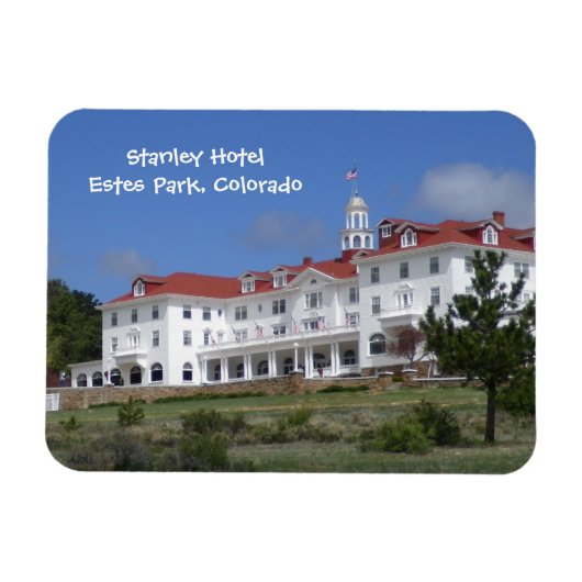 Flexible Hôtel Stanley, Estes Park, Colorado Magnet (Horizontal)